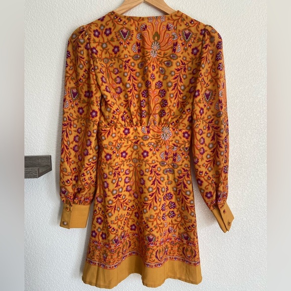 Urban Outfitters floral retro 70s mini dress - Picture 5 of 11